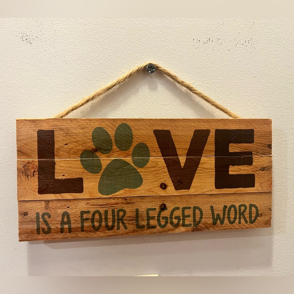 Pet lovers wall art